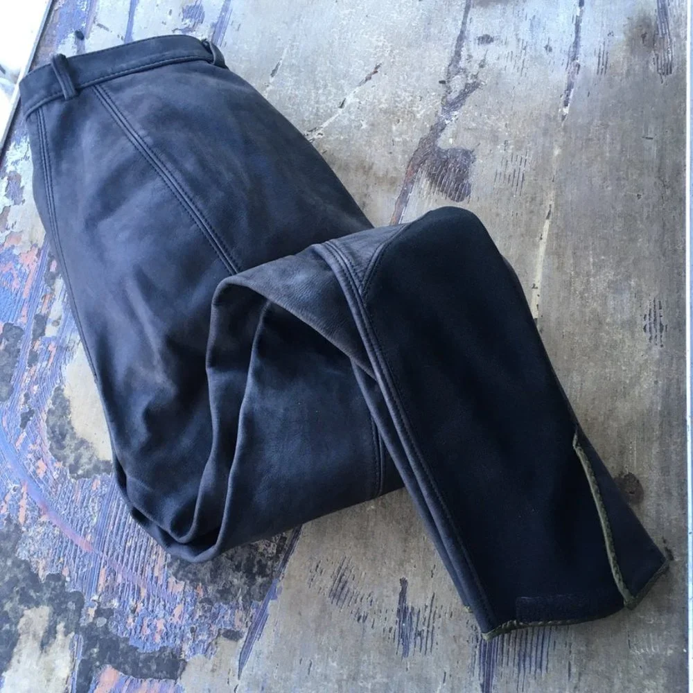 All Leather Germany Riding Breeches | Vintage - Picture 8 of 15